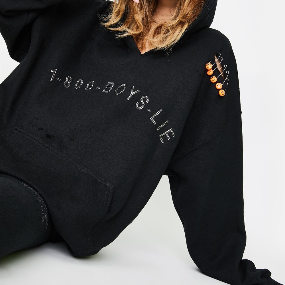 1-800-Boys Lie Sweatshirt